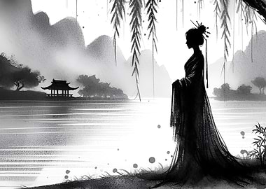 China Japan Asia Model Zen