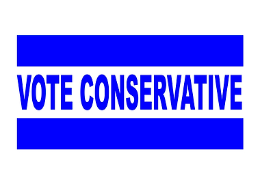 Vote Conservativ Ink Stamp