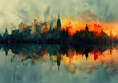 Abstract Cityscapes