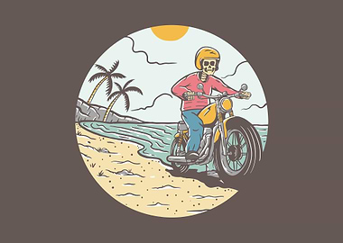 Skeleton Summer Trip