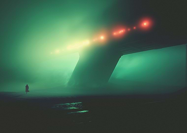 Ethereal Cyberpunk Art