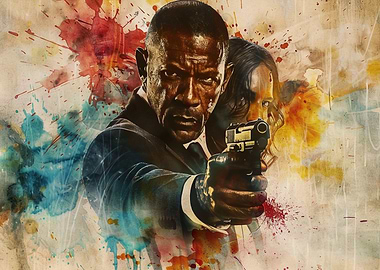 Spy Comedy Artwork Waterc