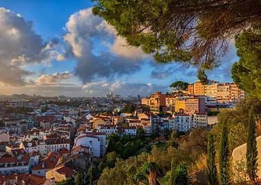 Lisbon at Sunset
