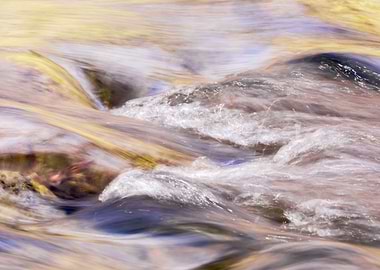 Moody flowing water photo