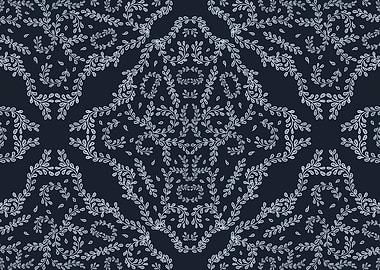 Vintage Retro Tiles 3 Blue