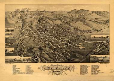 Butte Montana 1884