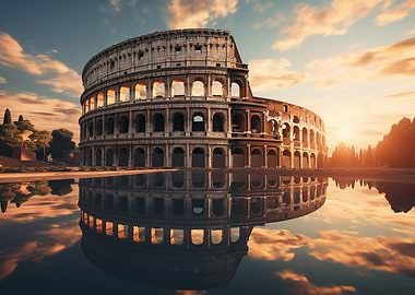 Colosseums Roman Empire