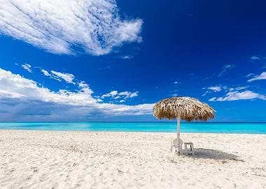 Holiday beach in Cuba
