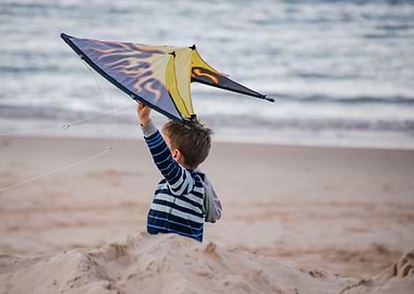 Boy with Kite