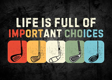 Vintage Golf Golfer Pun