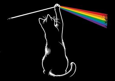 Funny Cat Rock Music Gift