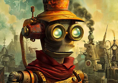 Futurama in Steampunk An