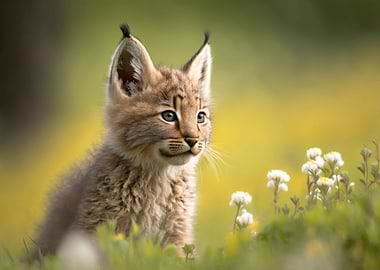 Baby lynx