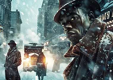 Steampunk Blizzard Snowfa