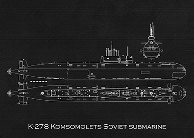 K278 Komsomolets Soviet