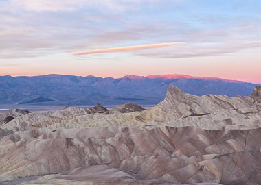 Point Zabriskie at Sunrise