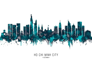 Ho Chi Minh City Skyline