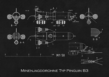 Minenjagddrohne Typ Pingui