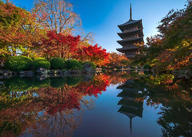 Toji Temple Kyoto Japan