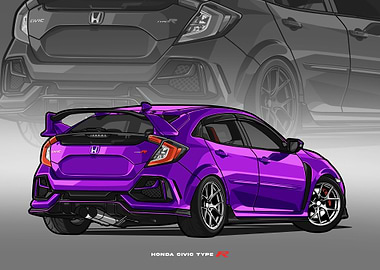 civic type r violet