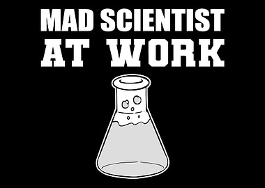 Mad Scientist Science Prof