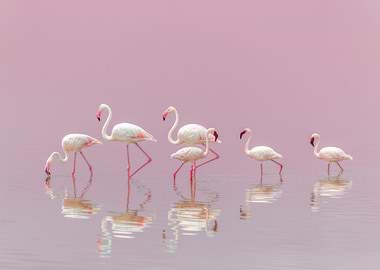 Flamingos