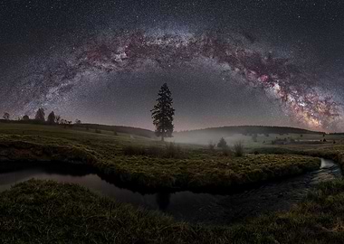 Under the Milky Way Arch