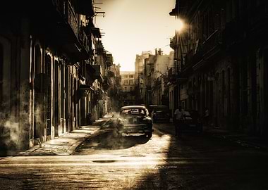 Mystic morning in Havana