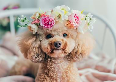 Poodle dog