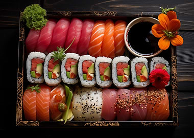 Food Sushi Box