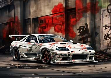 JDM car Mitsubishi 3000GT