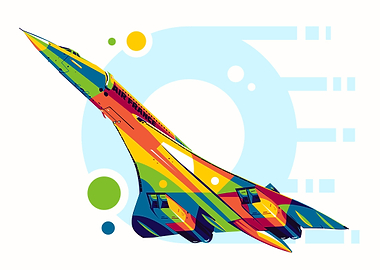 Concorde in Pop Art