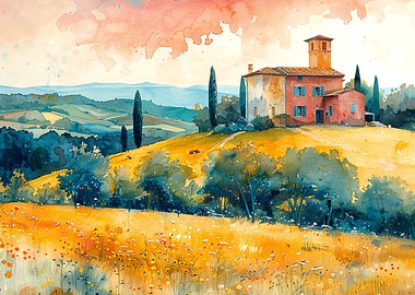 Landscape Canvas Painting