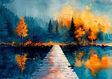 Landscape Canvas Painting