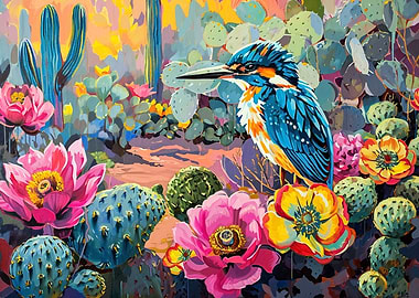 Desert flora and fauna