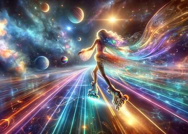 Skating on Rainbow Bridge