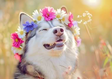 Alaskan Malamute dog