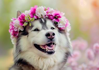 Alaskan Malamute dog