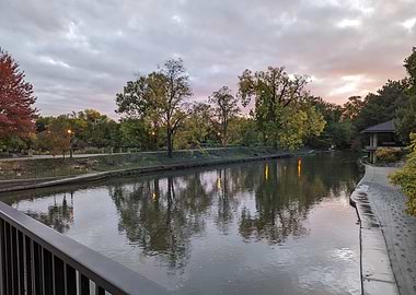 Reflections in a Canal