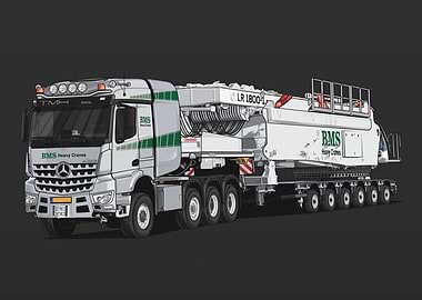 Mercedes Actros BMS Crane