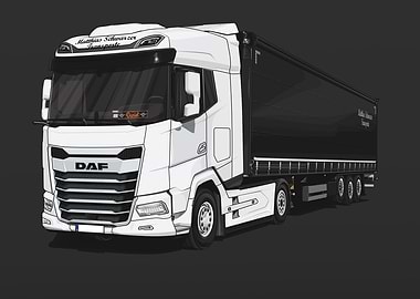 DAF XG 480 FT White