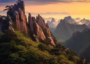 Rocky Cliffs and Mountains