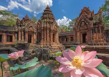 A majestic view of ancient