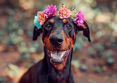 Doberman dog