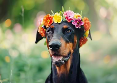 Doberman dog
