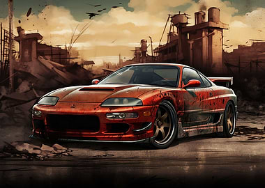 JDM car Mitsubishi GTO