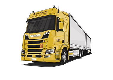 Scania Super R650 Yellow