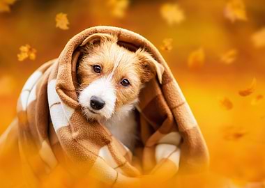 Autumn Dog