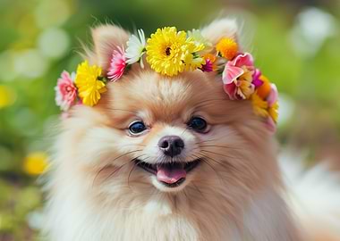 Pomeranian dog