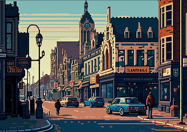 Arnhem City Pixel Art